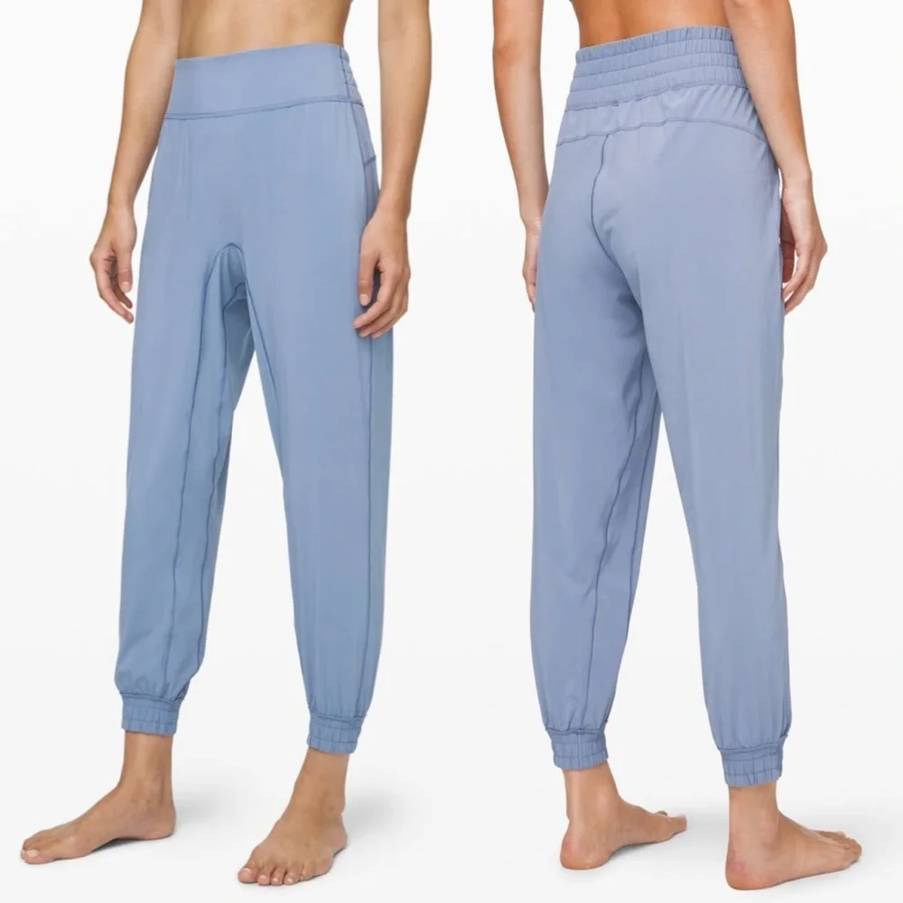 lululemon athletica Light Blue Track Joggers